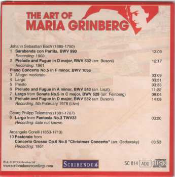 34CD/Box Set Maria Grinberg: The Art Of Maria Grinberg