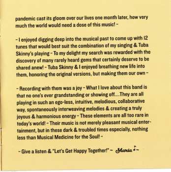 CD Maria Muldaur: Let's Get Happy Together