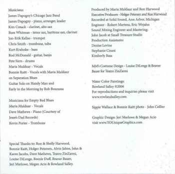 CD Maria Muldaur: Naughty Bawdy & Blue