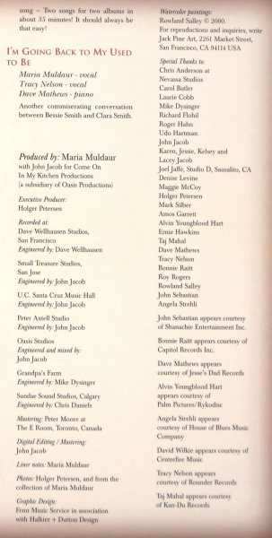 2LP Maria Muldaur: Richland Woman Blues