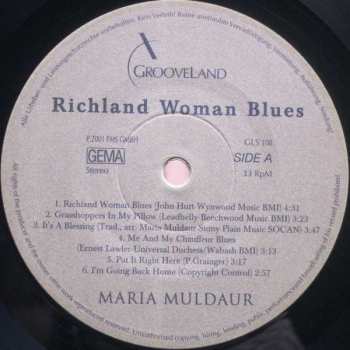 2LP Maria Muldaur: Richland Woman Blues