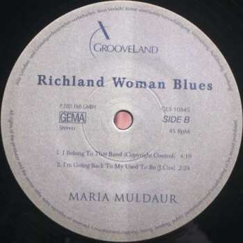 2LP Maria Muldaur: Richland Woman Blues