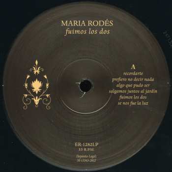 LP Maria Rodés: Fuimos Los Dos 