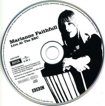 LP Marianne Faithfull: Live At Bbc 1965-1966
