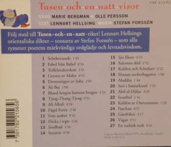 CD Marie Bergman: Tusen-Och-En-Natt-Visor