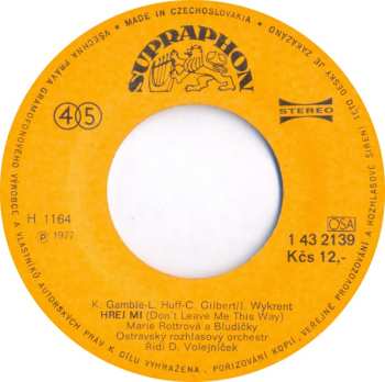 SP Marie Rottrová: Jak Na Tom Právě Jsem / Hrej Mi