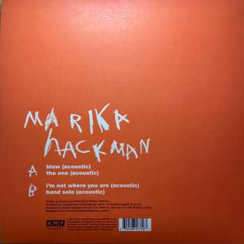 EP Marika Hackman: Any Human Friend (Acoustic EP) LTD