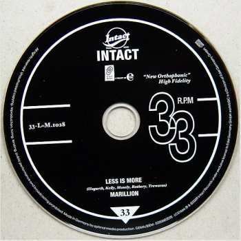 CD Marillion: Less Is More