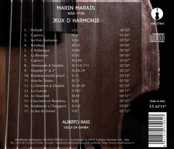 CD Marin Marais: Jeux D'Harmonie