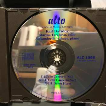 CD Marina Tarasova: Davidov Cello Concertos