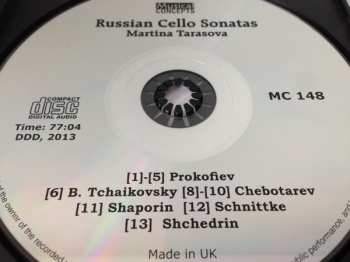 CD Marina Tarasova: Russian Cello Sonatas