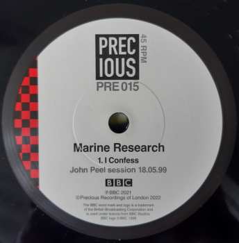 2SP Marine Research: John Peel Session 18.05.99
