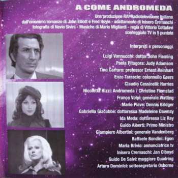 CD Mario Migliardi: A Come Andromeda (Colonna Sonora Originale - Edizione Speciale) LTD
