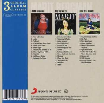 3CD/Box Set Marit Bergman: 3 Original Album Classics