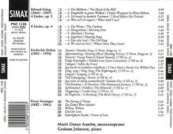 CD Edvard Grieg: Songs