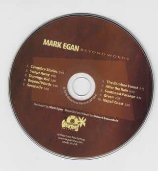 CD Mark Egan: Beyond Words DIGI