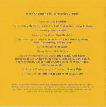CD Mark Knopfler's Guitar Heroes: Going Home (Theme From Local Hero)