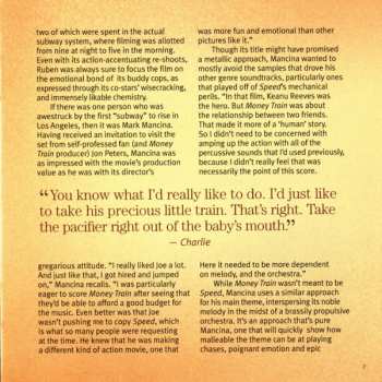 CD Mark Mancina: Money Train (Original Motion Picture Score) LTD