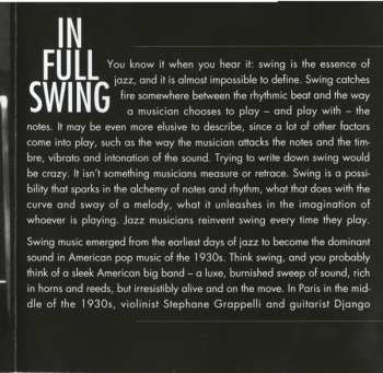CD Mark O'Connor's Hot Swing Trio: In Full Swing