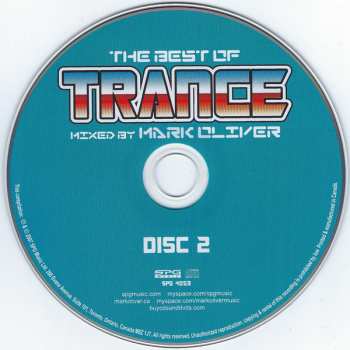 2CD Mark Oliver: The Best Of Trance