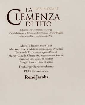2CD/Box Set Wolfgang Amadeus Mozart: La Clemenza Di Tito