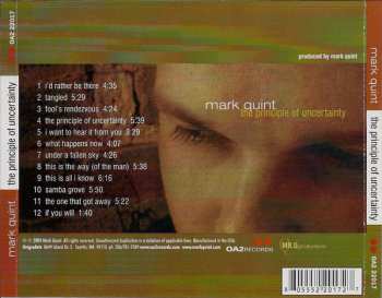 CD Mark Quint: The Principle Of Uncertainty