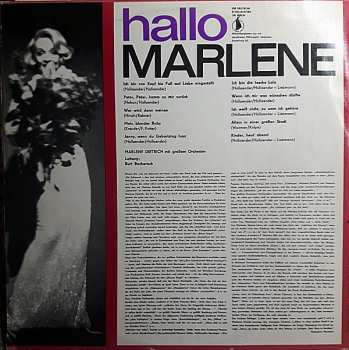 LP Marlene Dietrich: Hallo Marlene