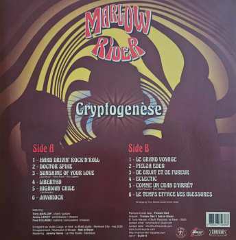 LP Marlow Rider: Cryptogenèse CLR