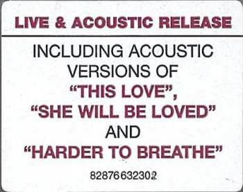 CD Maroon 5: 1.22.03. Acoustic