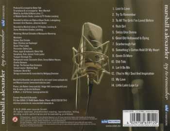 CD Marshall & Alexander: Try To Remember