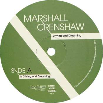 EP Marshall Crenshaw: Driving And Dreaming