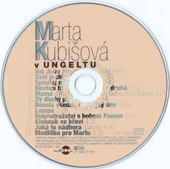 CD Marta Kubišová: Marta Kubišová V Ungeltu