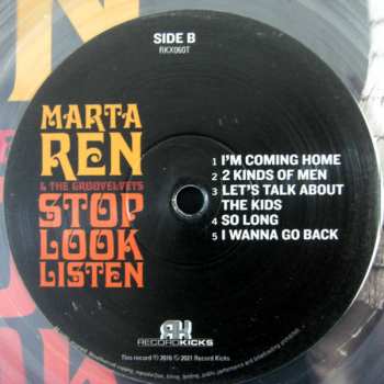 LP Marta Ren: Stop Look Listen DLX | LTD | CLR