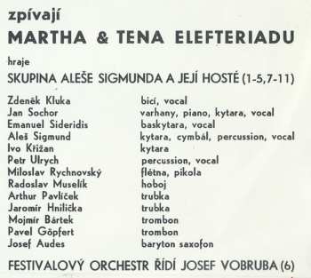LP Martha A Tena Elefteriadu: Dál Než Slunce Vstává