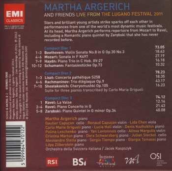 3CD/Box Set Martha Argerich And Friends: Live From Lugano 2011
