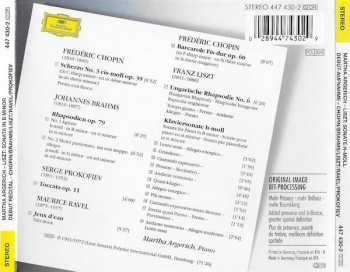 CD Martha Argerich: Début Recital / Liszt: Sonata In B Minor = Sonate H-Moll