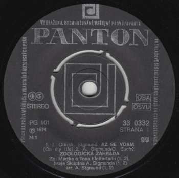 SP Martha A Tena Elefteriadu: Až Se Vdám / Zoologická Zahrada / Má To Takhle Být / Odpovědi Na Otázky