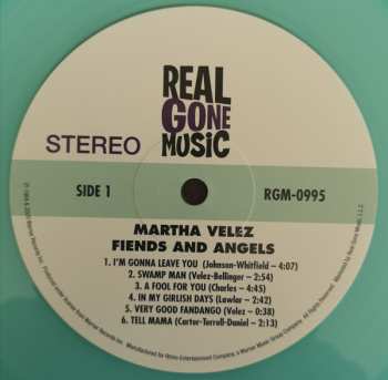 LP Martha Velez: Fiends & Angels CLR