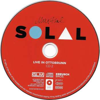 2CD Martial Solal: Live In Ottobrunn