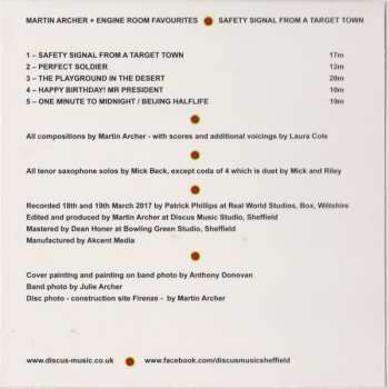 CD Martin Archer: Safety Signal From A Target Town