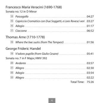 CD David Yearsley: All Your Cares Beguile (Songs & Sonatas From Baroque London)