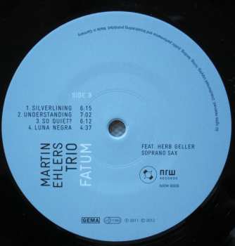 LP Martin Ehlers Trio: Fatum