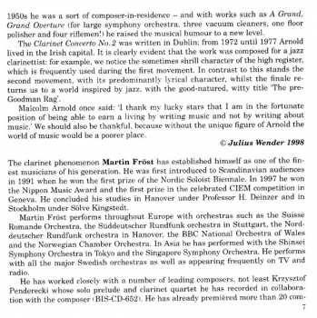 CD Paul Hindemith: Martin Fröst Plays Concertos Dedicated To Benny Goodman