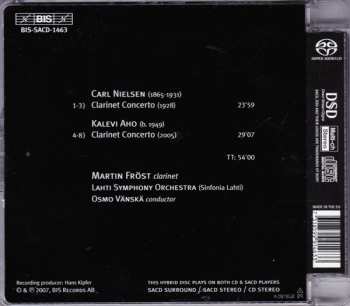 SACD Carl Nielsen: Nielsen & Aho Clarinet Concertos