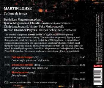 CD The Danish Chamber Players: Collage de Temps