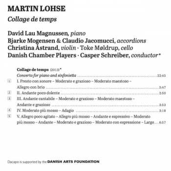 CD The Danish Chamber Players: Collage de Temps
