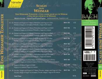 CD Johann Sebastian Bach: Scales From Weimar