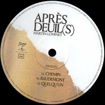 LP Martin Luminet: Après Deuil(s)