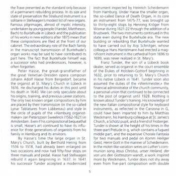 CD Martin Rost: Stellwagen-Orgel Zu St. Marien, Stralsund ⁕ Die Norddeutsche Orgelkunst - Vol. 1 - Lübeck