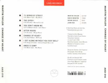 CD Martin Taylor: Change Of Heart